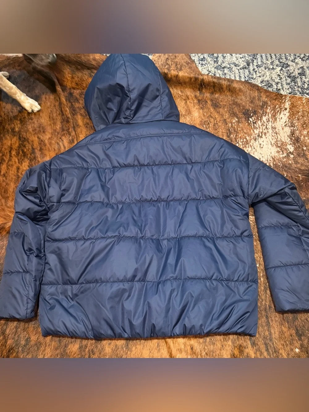 NWT Nike Women's Therma-FIT Jacket L Navy US Hockey Vintage Crest FD7704-451